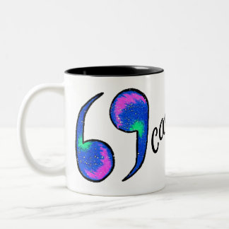 Tasse 2 Couleurs Cancer. Ziqpu