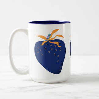 TASSE 2 COULEURS CANECA EM DOIS TONS - DELICADEZA ABSTRATA