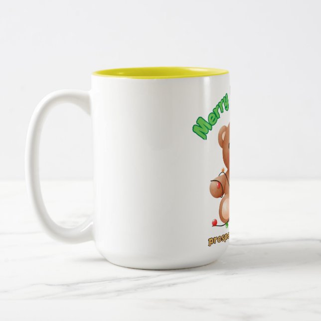 Tasse 2 Couleurs  Caneca em dois tons-Natal (Gauche)