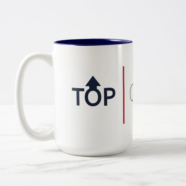 Tasse 2 Couleurs Caneca Top Capital (Gauche)