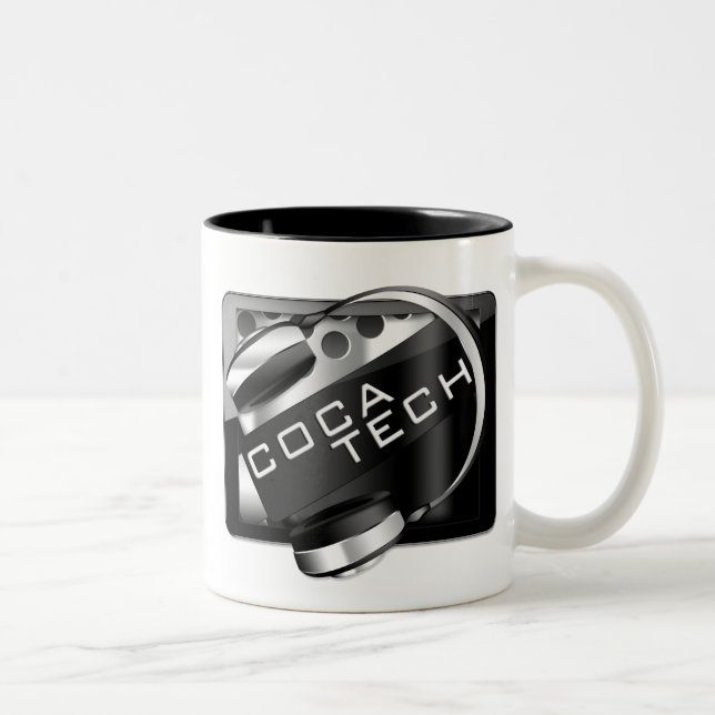 Tasse 2 Couleurs Canette CocaTech (Droit)