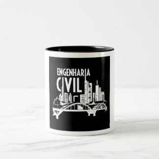 Tasse 2 Couleurs Canette Ingénierie Civile