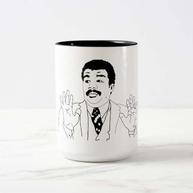 Tasse 2 Couleurs Canette Memes (Centre)