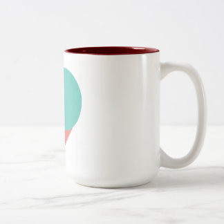 Tasse 2 Couleurs Canette Musique Pour couper les Pouls - ROUGE