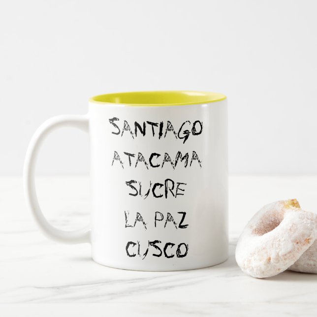 TASSE 2 COULEURS CANETTE SOUTH (Avec donut)