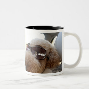 Tasse 2 Couleurs caniche standard 3