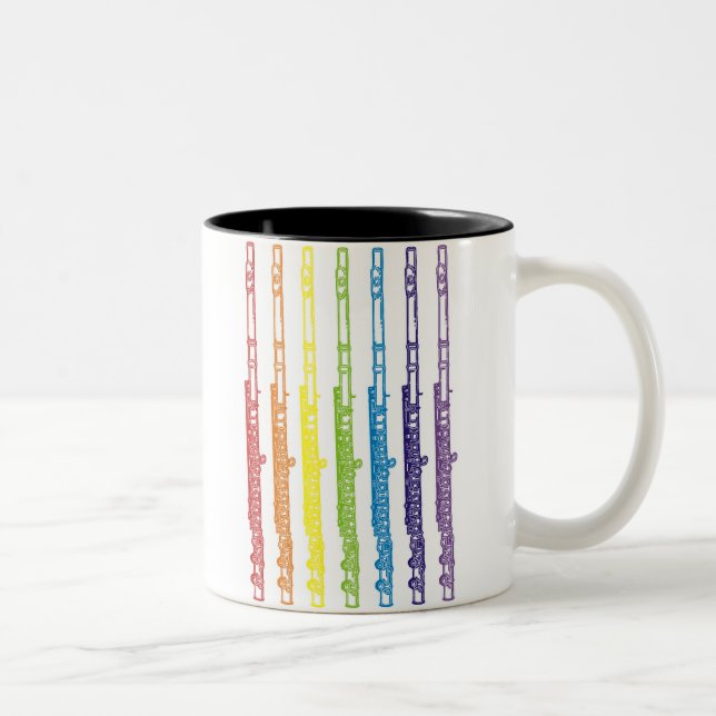 Tasse 2 Couleurs Cannelures (Droit)