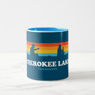 Tasse 2 Couleurs Canoë Cherokee Lake Tennessee