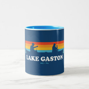 Tasse 2 Couleurs Canot Virginie du lac Gaston Caroline du Nord
