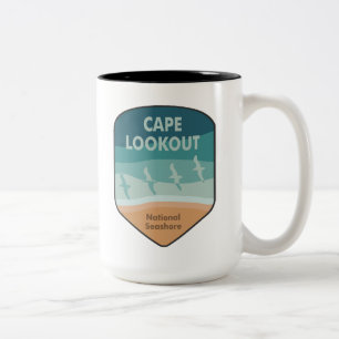 Tasse 2 Couleurs Cape Lookout National Seaguls
