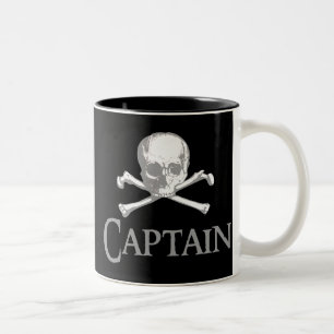 Tasse 2 Couleurs Capitaine de pirate