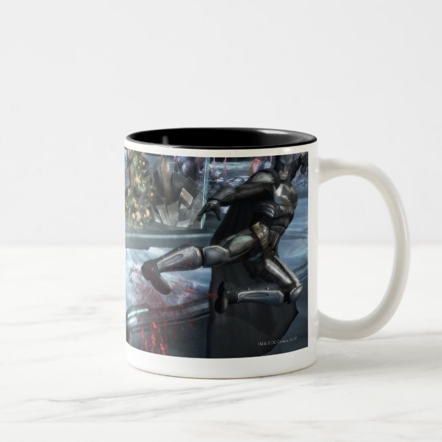 Tasse 2 Couleurs Capture d'écran : Harley vs Batman (Droit)