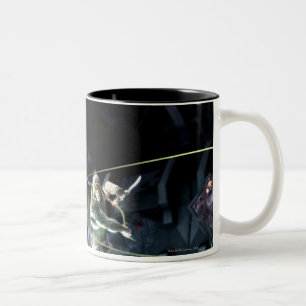 Tasse 2 Couleurs Capture d'écran : Wonder Woman vs Green Arrow