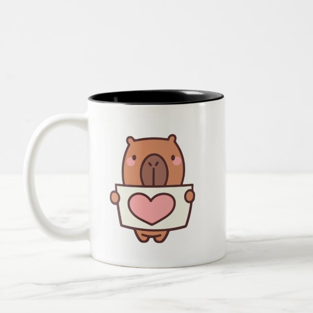 Tasse 2 Couleurs Capybara (Gauche)