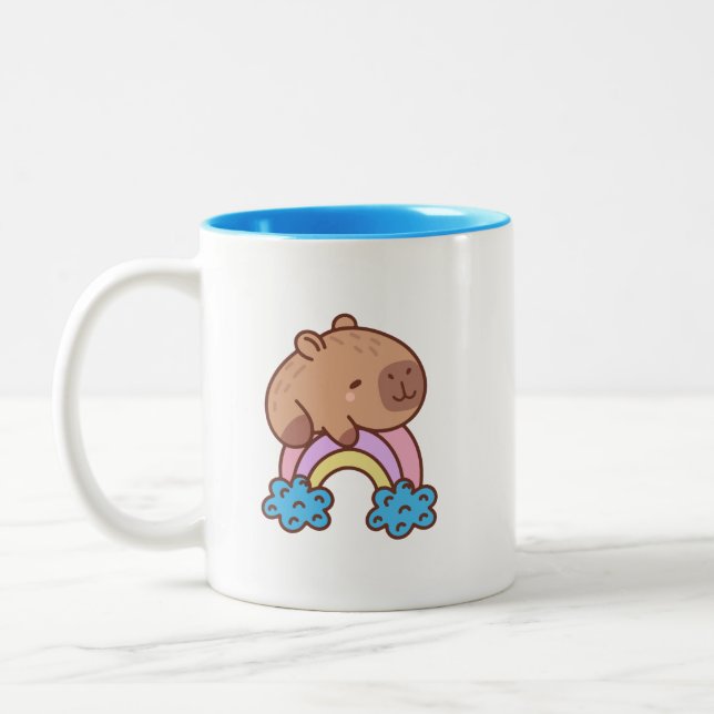 Tasse 2 Couleurs Capybara (Gauche)