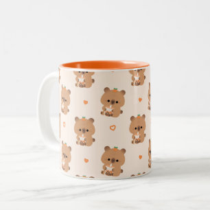 Tasse 2 Couleurs Capybara Boba