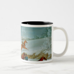 Tasse 2 Couleurs Car de courrier dans la neige