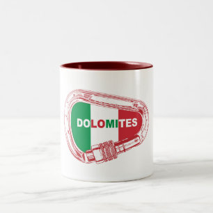 Tasse 2 Couleurs Carabiner Dolomites Escalade