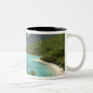 Tasse 2 Couleurs Caraïbes, Îles Vierges américaines, St. John, Trun