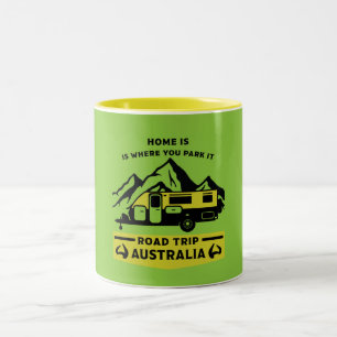 Tasse 2 Couleurs Caravane australienne été
