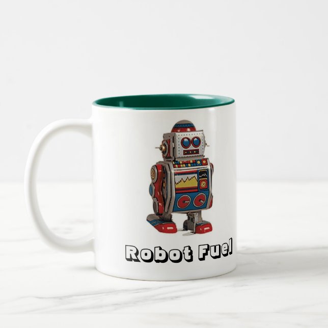 Tasse 2 Couleurs Carburant de robot (Gauche)