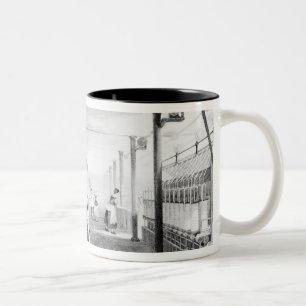 Tasse 2 Couleurs Cardage, dessinant et boudinage