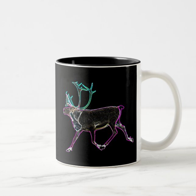 Tasse 2 Couleurs Caribou électrique (Droit)