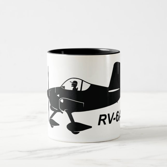 Tasse 2 Couleurs Caricature des fourgons RV-6A (Centre)