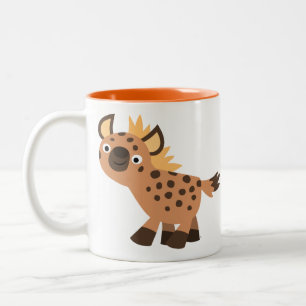Tasse 2 Couleurs Caricature sympa Hyena
