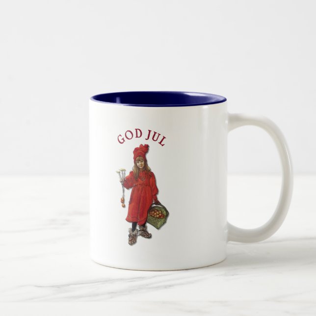 Tasse 2 Couleurs Carl Larsson Brita comme Iduna dit Dieu juillet (Droit)
