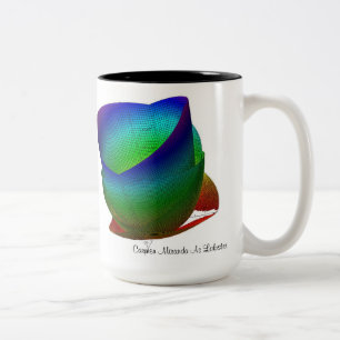 Tasse 2 Couleurs Carmen Miranda comme homard