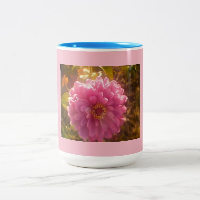 Tasse 2 Couleurs Carnation rose (Centre)