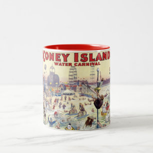 Tasse 2 Couleurs Carnaval de Coney Island, 1898 -