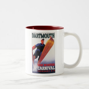Tasse 2 Couleurs Carnaval d'hiver de Dartmouth 1938