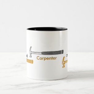 Tasse 2 Couleurs Carpenter Handyman