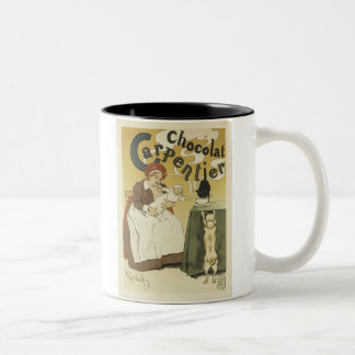 Tasse 2 Couleurs Carpentier au chocolat