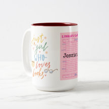 Carte de Bibliothèque Juste une Fille qui Aime les