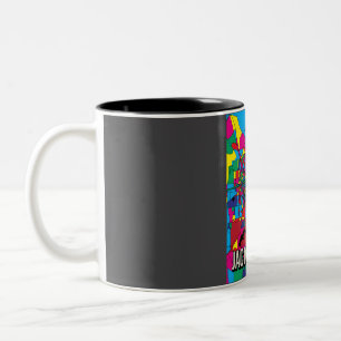 Tasse 2 Couleurs Carte de la ville de Jacksonville - Prin d'art Abs