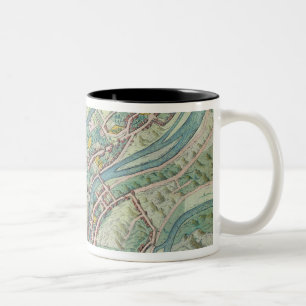 Tasse 2 Couleurs Carte du Luxembourg, de 'Civitates Orbis Terrarum