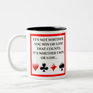 TASSE 2 COULEURS CARTES