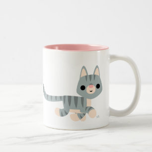 Tasse 2 Couleurs Carton mignon Kitty