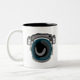 Tasse 2 Couleurs Casque spatial