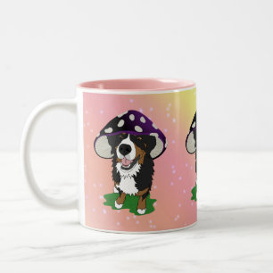 Tasse 2 Couleurs Casquette du champignon bernois de montagne