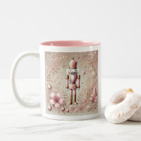Casse-noisette Élégant Rose et Or Pâle Fantaisiste