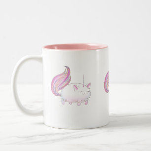 Tasse 2 Couleurs Caticorn dans le rose