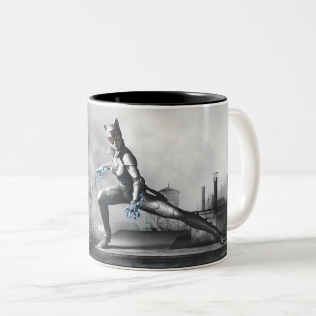 Tasse 2 Couleurs Catwoman - Lightning (Devant droit)