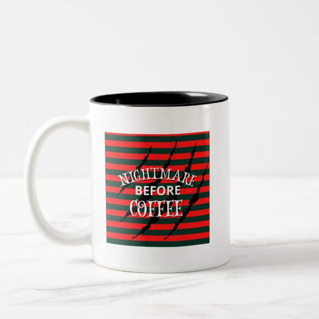Tasse 2 Couleurs Cauchemar Avant Café (Gauche)