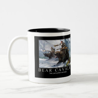 Tasse 2 Couleurs Cavalerie d'ours