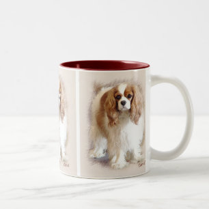 Tasse 2 Couleurs Cavalier Charles Spaniel