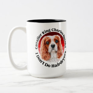 Tasse 2 Couleurs Cavalier King Charles Spaniel citation drôle